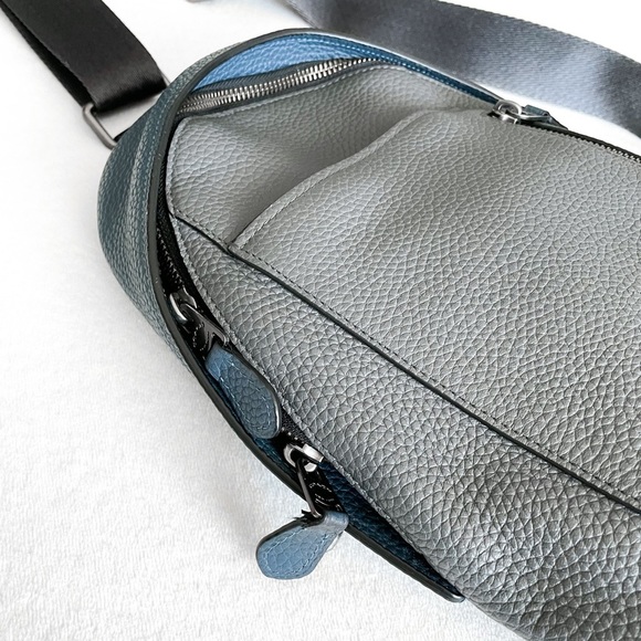 COACH Bleecker Leather Convertible Sling Body Bag - Picture 5 of 15